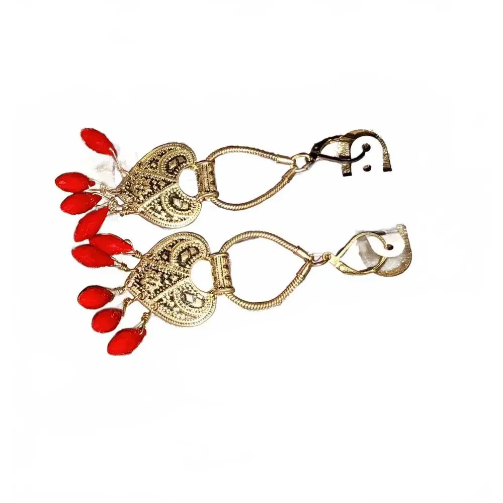 V Long Love Earrings